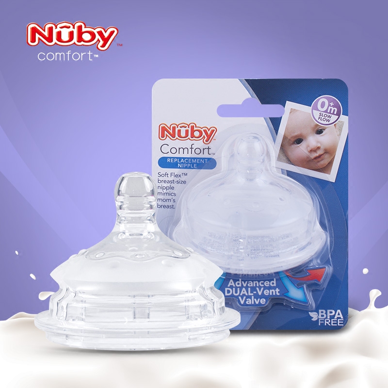 nuby bottle nipples