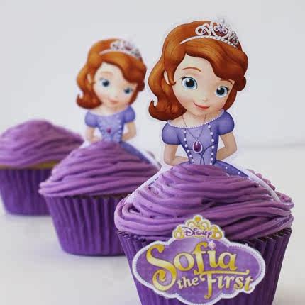 Buy Sofia Sofia Princess Theme Birthday Party Cupcakes Dessert Decoration Flag Flag Decoration Necessary In Cheap Price On Alibaba Com