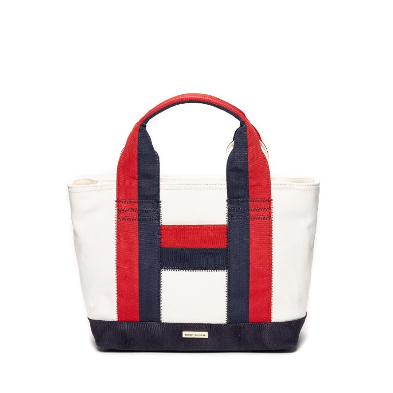 tommy hilfiger canvas tote