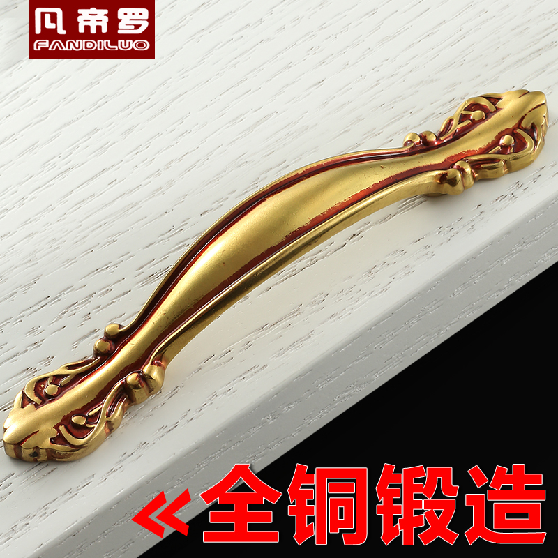 Buy Whole European Copper Handle All Copper Antique Copper Door Buy Whole european copper handle all copper antique copper door handle drawer wardrobe door handle small wardrobe cabinet pull hands in Cheap Price on ... - Buy Whole European Copper Handle All Copper Antique Copper Door