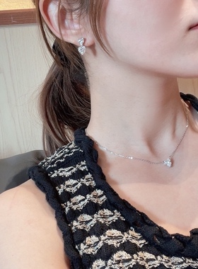 JollyMolly小众设计925银高耳钉