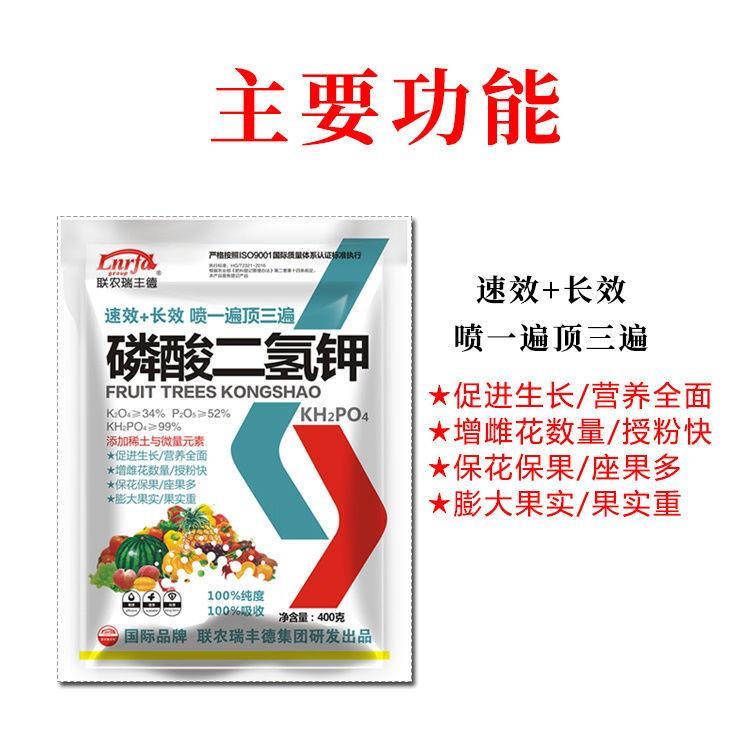 磷酸二氢钾叶面i肥通n溶磷钾肥家用花卉促花N肥磷肥农作物水用肥 - 图1