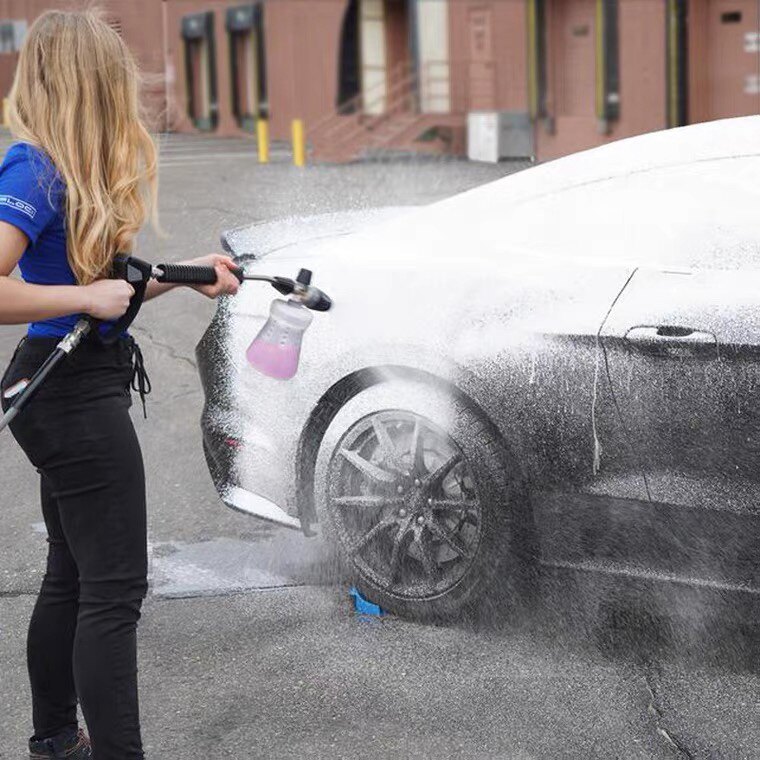 Mtm Pf22 2pa泡沫喷壶洗车机配件高级专业高压水枪pa浓缩洗车套装