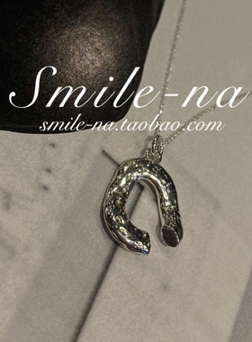 韩国设计师款纯银镀18K金项链