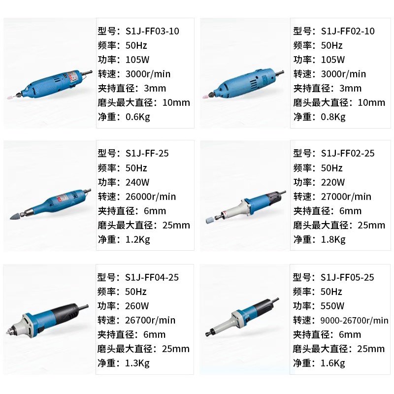 东成电磨头小型打磨机直磨内磨机电磨机磨光机手磨机电动雕刻工具