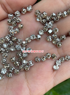 3mm4.5mm高亮A钻D耳爪钻婚纱礼服玻璃手缝钻手工材料饰品配件