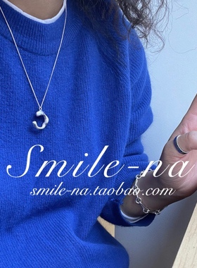 韩国小众设计款925c质感简约项链