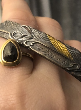 造物星球一一工艺羽毛孤品手镯