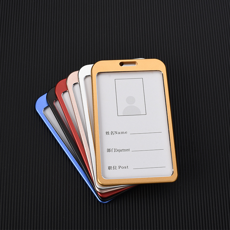 Fashion Card ver Women Aluminum Alloy Work Name Card Holders - 图2