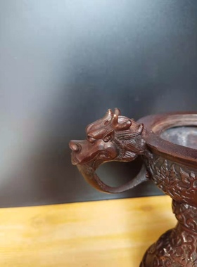 凤凰熏炉孔雀熏炉纯铜家用室内檀香炉沉香炉盘香熏炉复古摆件茶道