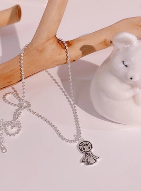 原创宝宝足银999纯银女孩子公主