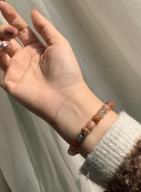 幸福天然水晶饰品手串送长辈