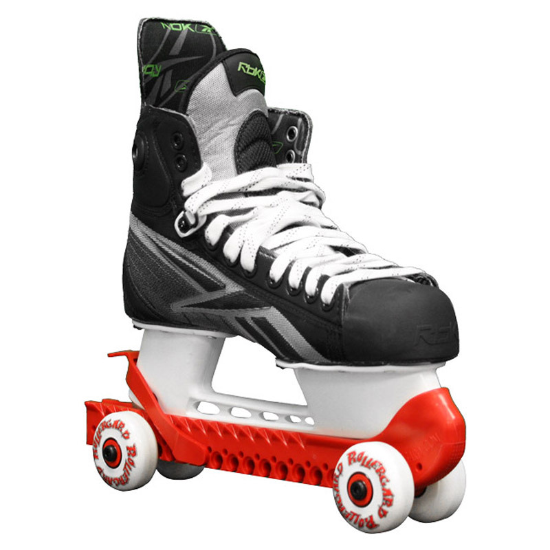 冰球轮滑刀套 冰刀鞋轮子刀套 儿童成人可调滑冰鞋刀套 带滑轮 - 图3