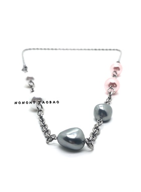 国潮风不规则贝珠明星同款项链