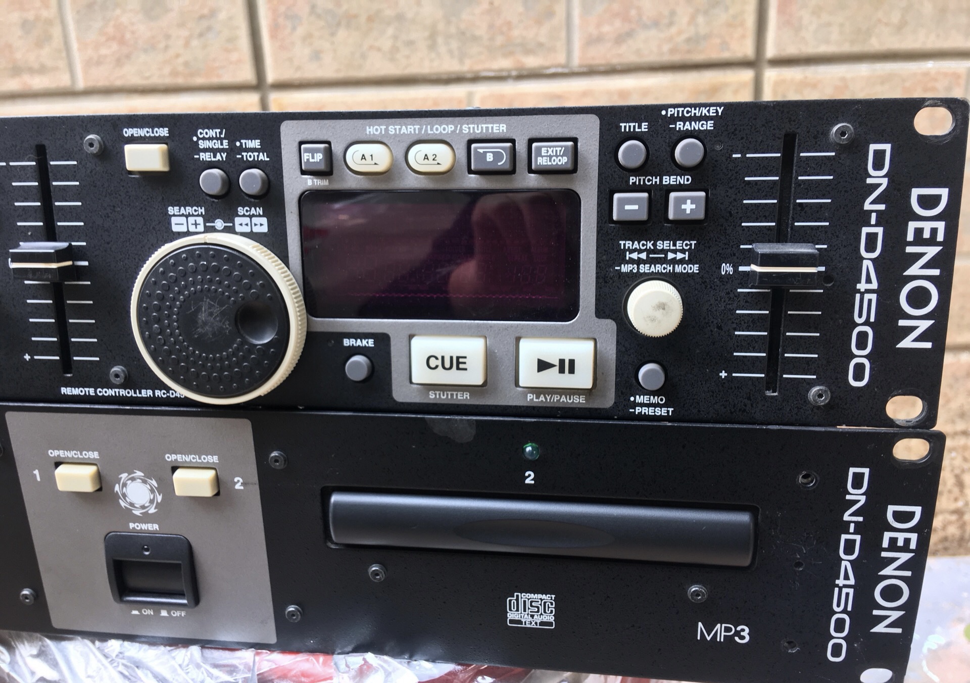 二手进口日本DENON/天龙 DN-D4500双CD打碟机播放器 - 图2