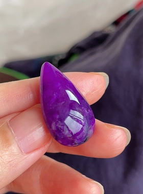 玲珑皇家紫舒俱来苏纪石吊坠