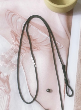 diy挂绳翡翠玉佩蜜蜡黄金吊坠