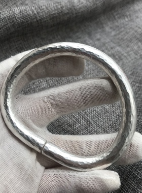 实心手环999足银民族风情侣