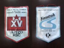 The European flag hangs over the flag