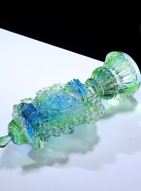 彩色古法琉璃吉祥古法琉璃