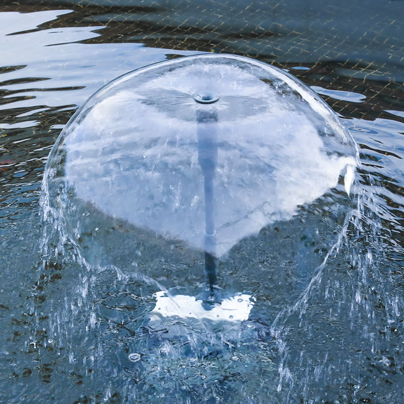 森森鱼池喷泉泵潜水泵小型喷泉水泵鱼池造景喷泉景观抽水泵循环 - 图2