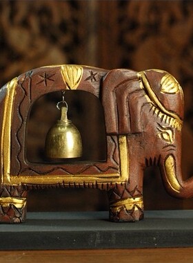 雕刻玄关桌面客栈前台招财摆件