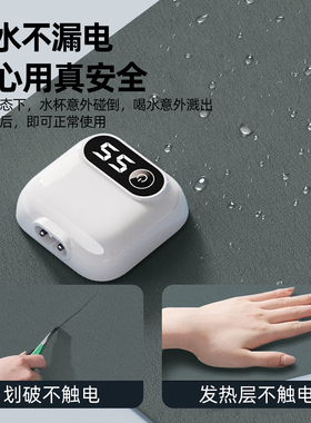 3C认证美甲暖手桌垫桌面发热垫
