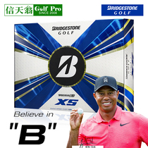 新款BRIDGESTONE普利司通高尔夫球Tour B 三层球比赛老虎专用款