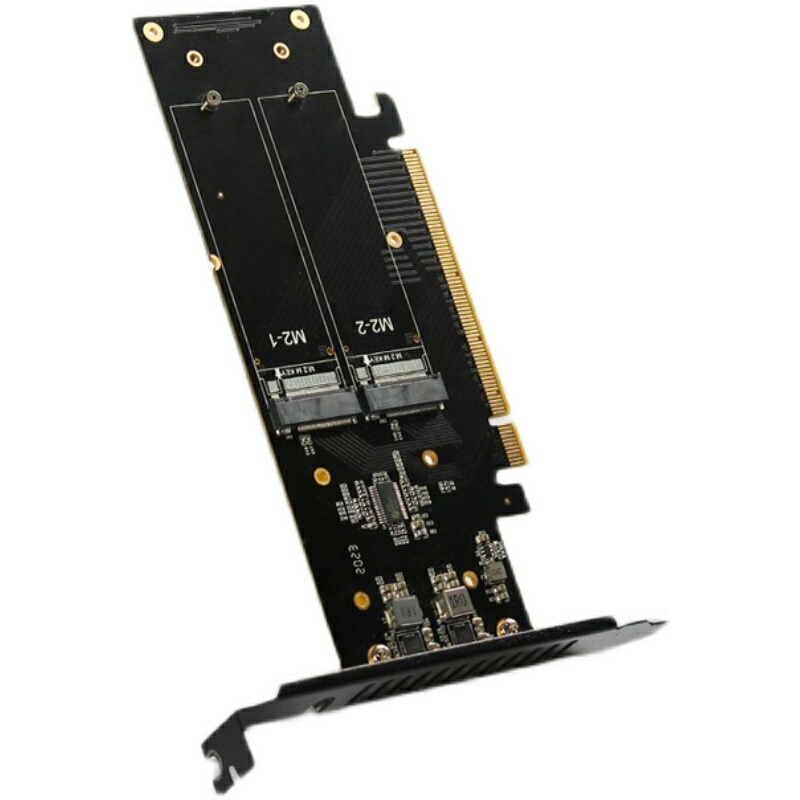 佳翼iHyper-M2X16 NVME 4盘阵列卡PCIE信号拆分阵列卡VROC RAID卡 - 图2