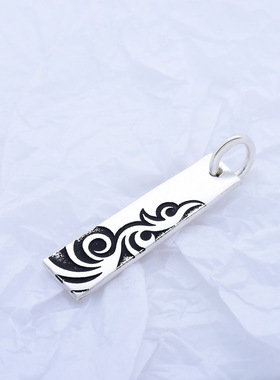 990纯银吊坠凤凰花古法饰品女