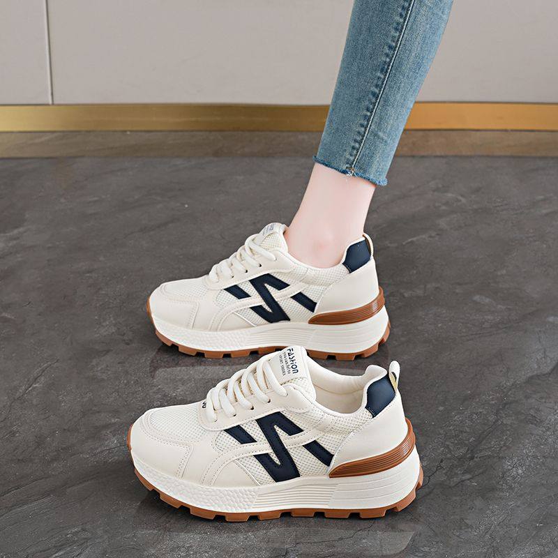 秋冬休闲舒适厚底小白鞋板鞋女鞋百搭轻便防滑软底,淘宝优惠券,粉丝福利购,淘宝优惠卷