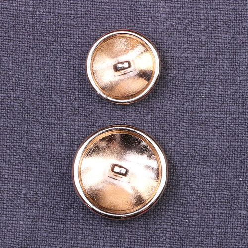 低调奢华不褪色 黑金双色 挂金色品牌金属西服纽扣 nocen纽扣 - 图0