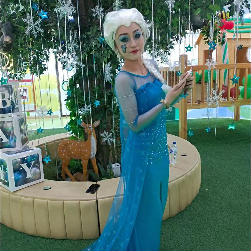 冰雪奇缘爱莎女王 安娜艾莎公主Elsa COS假发儿童女孩表演出假发,淘宝优惠券,粉丝福利购,淘宝优惠卷