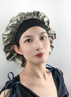 美丽丝双层透气护发帽防掉发神器