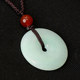 Colorful Yunnan style green flower ice type waxy type jadeite