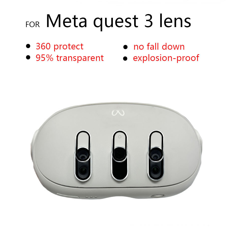 适用于Quest 3镜头膜VR一体机高清钢化保护膜Meta quest3玻璃膜 - 图1