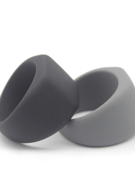 亚马逊冠军硅胶戒指男士戒指户外运动风格硅胶戒指环健身露营系列