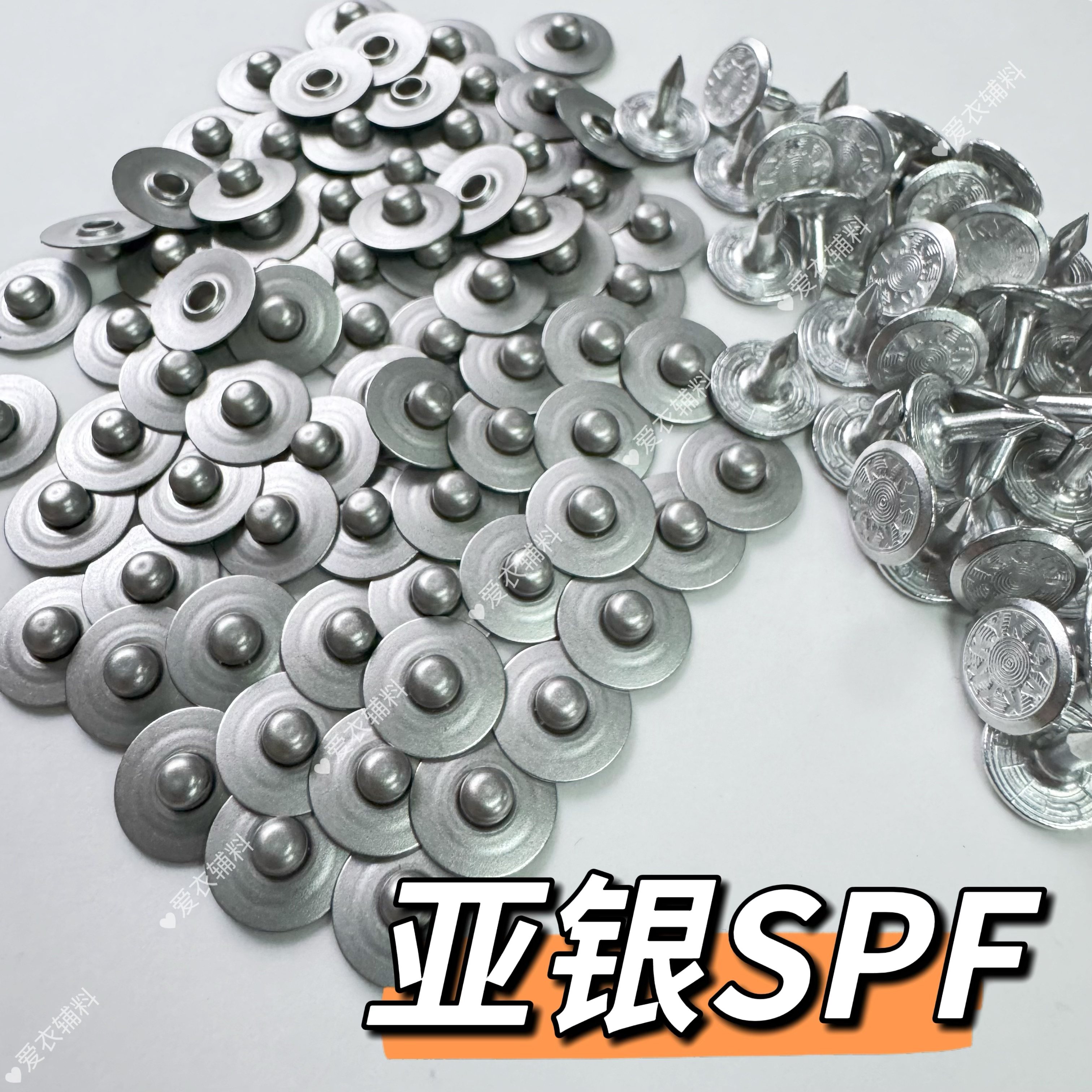 10色现货日本YKK光板草撞钉9.5MM草帽铆钉固定扣满包邮多色新双12,淘宝优惠券,粉丝福利购,淘宝优惠卷