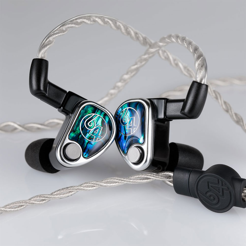 64Audio Nio银河Galaxy圈铁混合发烧HIFI入耳式耳机塞圆声带行货-图1