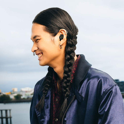 Audio Technica/铁三角 ATH-CKS30TW+重低音真无线耳机圆声带行货 - 图1