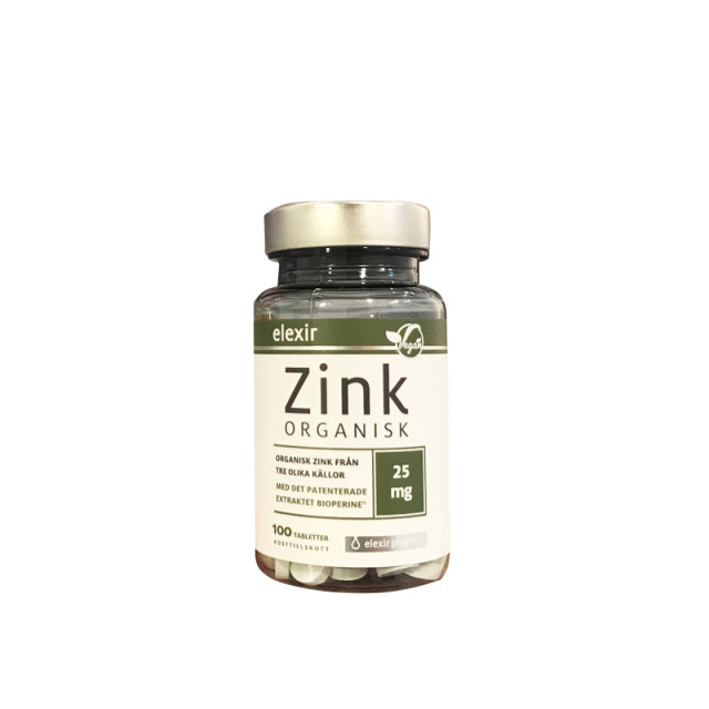 28.5 Swedish Elexir High Zinc Tablets ສັງກະສີ ຜູ້ໃຫຍ່ ແລະເດັກນ້ອຍ ເມັດ Zinc Citrate ເສີມສັງກະສີ