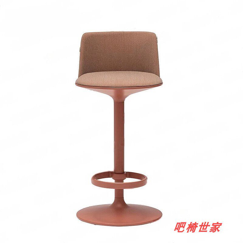 创意ins吧台椅不锈钢吧台椅吧台升降椅子设计师岛台椅子升降吧椅