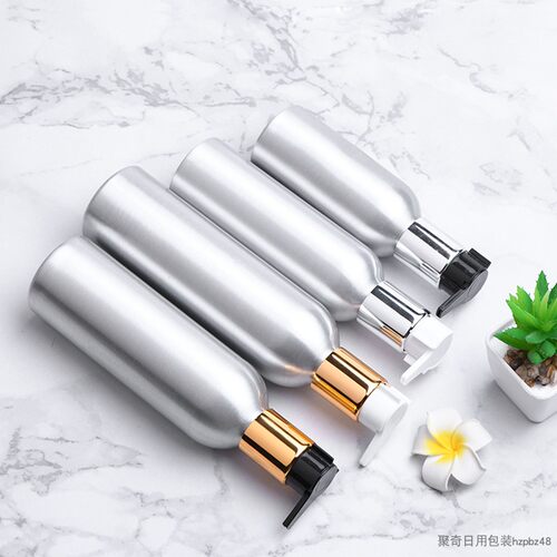 30/50/100/150/200/250ml毫升铝瓶 电化铝大泵头按压乳液瓶 包材 - 图2