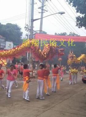 舞龙舞龙道具国标龙烫金龙