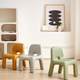 Children's study table and chair table small bench