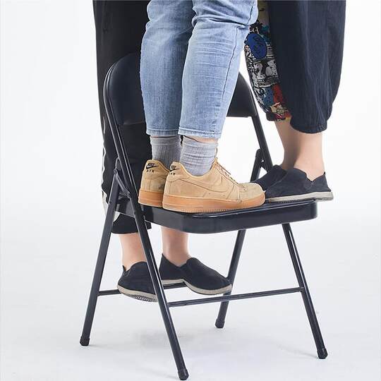 Simple stool back chair household folding chair