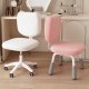 Lamb velvet makeup chair bear learning chair can be lifted and adjusted to correct sitting posture desk stool seat study chair