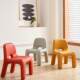 Children's study table and chair table small bench