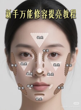 姿泊彩四色修容盘高光粉哑光高光阴影腮红修容粉日常妆Cos妆修容