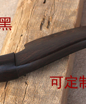 黑檀木短木刀短剑定制小木剑